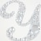 12 Pack: Bling Alphabet Letter Sticker by Recollections™